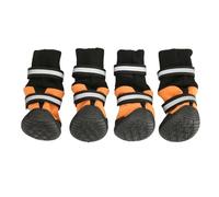 Pongnas Zapatos para Perros, Botas para Perros Botas para para Pequeños Zapatos para Al Aire Libre con Tiras Reflectantes Botines de Ajustables para Pequeños Medianos Grandes para Caminar Caminando
