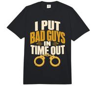 Pongo a los Chicos Malos en el Tiempo Fuera policía Divertido Comfort Colors Adult Heavyweight T-Shirt