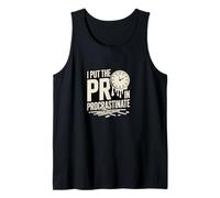 Pongo al Profesional en procrastinar Sarcasmo Divertido Camiseta sin Mangas