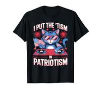 Pongo el Tism In Patriotismo DJ Cat Camiseta