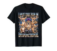 Pongo la diversión en una pandilla disfuncional de Chihuahuas Camiseta
