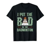 Pongo lo Malo en el bádminton Camiseta gráfica económica
