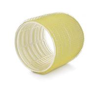 PONIK'S PROFESSIONAL Juego de 6 rulos para el pelo, 66 mm, tamaño mediano, para rizos voluminosos sin calor, grandes para rizos sin calor, color amarillo