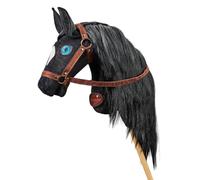 PONNIE Ponnie Blue Moon A4, Hobby Horse, Caballo de juguete para niños, con ojos pintados a mano, fabricado en un taller protegido, talla S