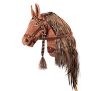PONNIE Ponnie Hazel, Hobby Horse, Caballos de juguete para niños, con ojos pintados a mano, fabricado en un taller protegido, talla S