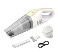 ponoseu Aspirador Coche sin Cable 9500Pa - Aspiradora de Mano Potente para Sólidos y Líquidos, Mini Aspiradora Portátil Recargable con Luz LED, Filtro HEPA Lavable, para Hogary Automóvil