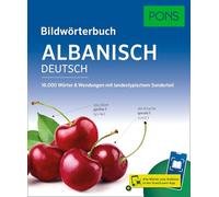 PONS Bildwörterbuch Albanisch: 16.000 Wörter & Wendungen mit landestypischem Sonderteil und Scan2Learn-App