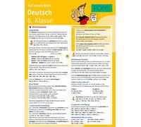 PONS Deutsch 6. Klasse auf einen Blick