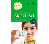 PONS Grammatik kurz & bündig Griechisch: Der Bestseller mit dem Leicht-Merk-System