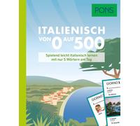 PONS Italienisch von 0 auf 500: Spielend leicht Italienisch lernen (Tapa blanda)
