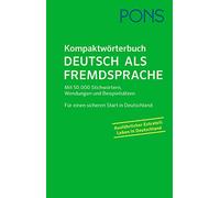 PONS KOMPAKTWORTERBUCH DEUTSCH ALS FREMDSPRACHE NEU, LIBRO (SIN COLECCION)