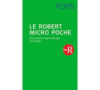 PONS Le Robert Micro Poche: Dictionnaire d'apprentissage du français