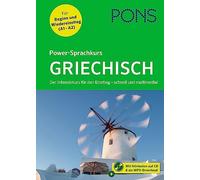 PONS Power-Sprachkurs Griechisch: Der Intensivkurs für Anfänger - schnell und multimedial