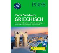 PONS Power-Sprachkurs Griechisch: Intensivkurs für Erwachsene - ef (Tapa blanda)