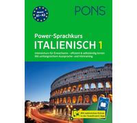 PONS Power-Sprachkurs Italienisch 1 – Curso intensivo para adultos; aprendizaje autónomo – Tapa blanda