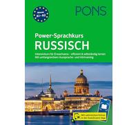 PONS Power-Sprachkurs Russisch: Intensivkurs für Erwachsene - effizient & selbständig lernen - Mit umfangreichem Aussprache- und Hörtraining in der Scan2Learn-App
