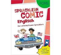 PONS Sprachlern-Comic Englisch: Der unterhaltsame Sprachkurs - mit Hörbuch in der Scan2Learn-App