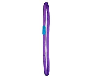 PONSA. 1t - 5m Eslinga Tubular/Redonda Violeta de Poliéster de Alta Tenacidad, de 1000kg de Resistencia y 5m lineales (6m Circunferencia) con Tratamiento Anticorte Ponsagard..030134010308