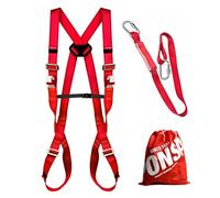 PONSA CGPK7S - Arnés de Seguridad para Trabajo en Altura con Absorbedor de Energía y 2 Mosquetones, Certificado según Normas EN355, EN361 y EN362