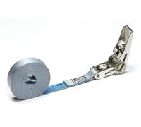 PONSA INOX25SF - Cincha o Correa de Amarre con trinquete sin Fin en Acero Inoxidable. Correas tensoras con carraca 5M - 25 MM Sin Fin. Resistencia 800 kg - 1600 kg (en Bucle)