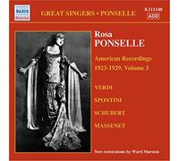 Ponselle Rosa - American Recordings 1923-1929 /Vol.3