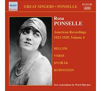 Ponselle,Rosa - Enregistrements Americains /Volume 4 : 1923-1929