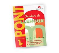 Pont Llengua 1 ESO - Quadern de Llengua per a 1r de Secundària | 12-13 Anys | Comprensió, Ortografia i Gramàtica