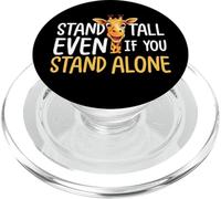 Ponte de pie Incluso si estás Solo Jirafa PopSockets PopGrip para MagSafe