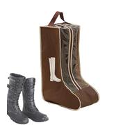 Ponte en estilo: bolsa de zapatos a prueba de polvo con asa, solución de almacenamiento inteligente para tenis de hombre y mujer, para viajes y organización de armario, 2. Marrón, Refer to