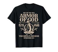 Ponte la armadura completa de Dios Camiseta