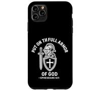 Ponte la armadura completa de Dios Efesios 6:11 Carcasa para iPhone 11 Pro Max