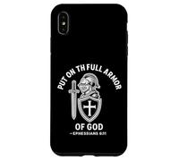 Ponte la armadura completa de Dios Efesios 6:11 Carcasa para iPhone XS Max