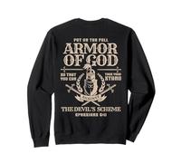 Ponte la armadura completa de Dios Sudadera