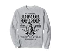 Ponte la armadura completa de Dios Sudadera