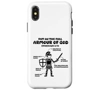 ponte toda la armadura de Dios cristiano Efesios 6:13 Jesús Carcasa para iPhone X/XS