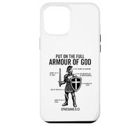 ponte toda la armadura de dios cristiano Fe Biblia Creyente Carcasa para iPhone 12 Pro Max