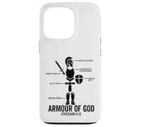 ponte toda la armadura de dios cristiano Fe Biblia Creyente Carcasa para iPhone 13 Pro