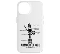 ponte toda la armadura de dios cristiano Fe Biblia Creyente Carcasa para iPhone 14