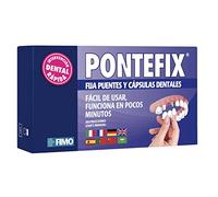 Pontefix - Cemento Dental Fija Puentes, Cápsulas Dentales y Dientes Pivotantes