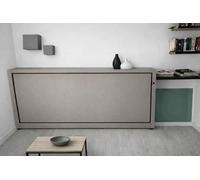 Ponti Divani Drimino Cama Abatible Horizontal, 208 x 110 x 35 cm, Cama Individual 190 x 80 cm (Paloma)