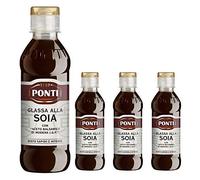 Ponti Glassa Alla Soia Gusto Intenso 4 Confezioni da 240 Grammi