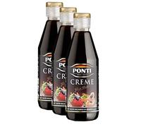 Ponti Glassa Gastronomica 'Balsamic Cream', 3x500 gramos