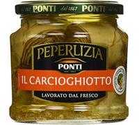 Ponti Peperlizia Il Carcioghotto - Alcachofas recién procesadas en aceite de girasol, 6 x 330 g