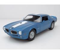 Pontiac Firebird Trans Am 1972 Azul Metálico Modelo De Coche 1:24 Welly