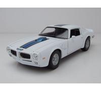 Pontiac Firebird Trans Am 1972 Blanco Modelo De Coche 1:24 Welly