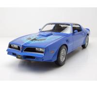 1978 Firebird Trans Am Blue Metallic with Hood Graphics Special Edition Series 1/18 Diecast Model Car 31464BL