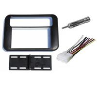 Pontiac Firebird/Trans Am 1993 1994 1995 1996 1997 1998 1999 2000 2001 2002 Doble DIN Aftermarket estéreo Radio instalación kit de salpicadero + arnés de cables y adaptador de antena