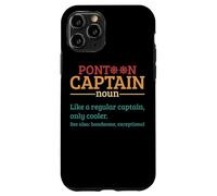 Pontón Capitán Sustantivo Como Un Capitán Regular Carcasa para iPhone 11 Pro