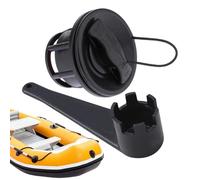 Pontoon Boat Air Stopcock, Canoe Stopcock Replacement, 2.48x1.54 Inches Double Seal Paddle Board Replacement Parts For Kayak Dinghy Raft Canoe Fishing Activities Trip Excursion River Lake Camping