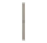 PONY Classic Agujas de Doble Punta de Aluminio 30 cm 4 mm - 1 Unidad